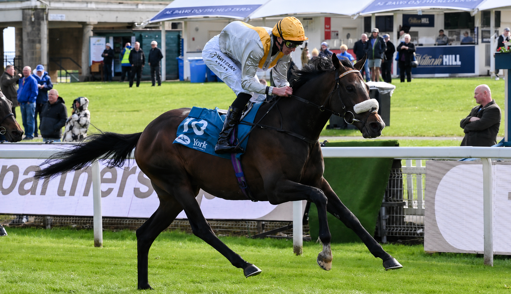 Race action at York